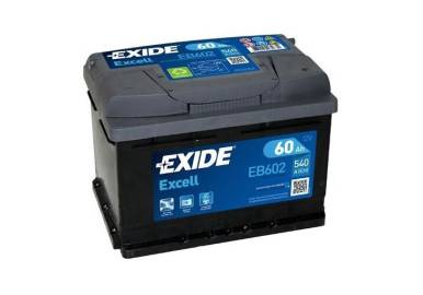 AKUM. 60AH D+ EXIDE EXCELL EXD 