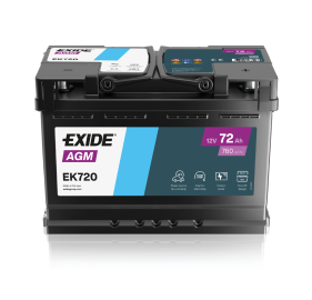 AKUM. 70AH D+ EK700  EXIDE AGM